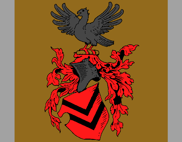 Escudo de armas y aguila 