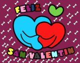 Dibujo Feliz San Valentin pintado por 0426979415