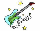 Guitarra y estrellas