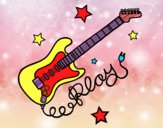 Guitarra y estrellas