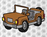 Dibujo Jeep pintado por tilditus