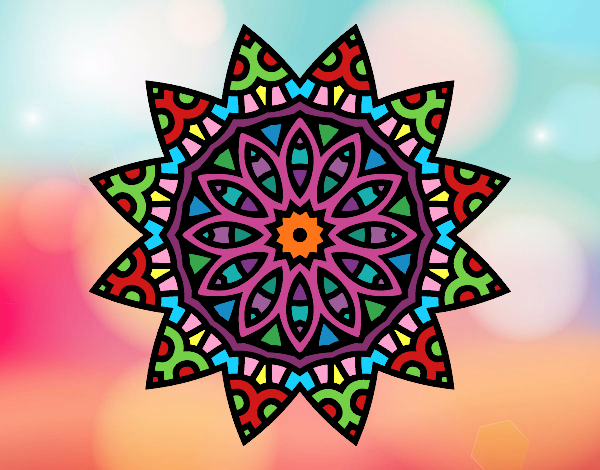 Mandala estrella