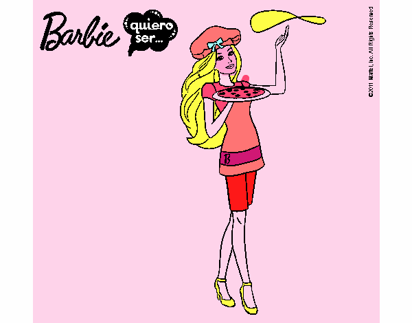 Barbie cocinera