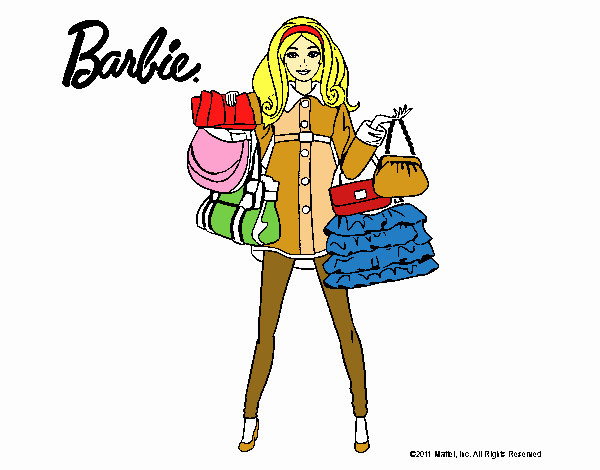 Barbie de compras