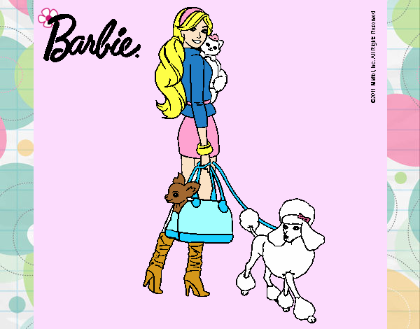 Barbie elegante