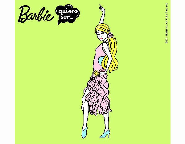 la barbie flamnquina