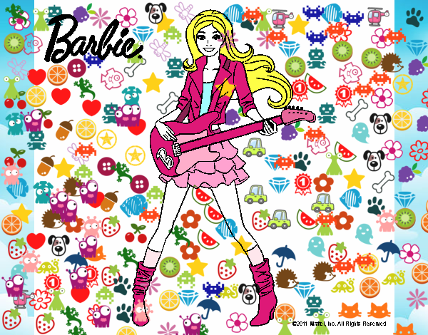 Barbie guitarrista