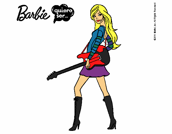 Barbie la rockera