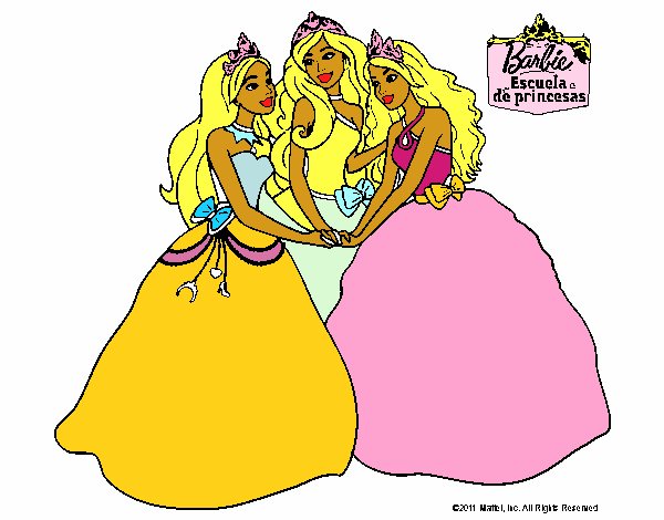 Barbie y sus amigas princesas