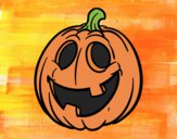Dibujo Calabaza de Halloween pintado por tilditus