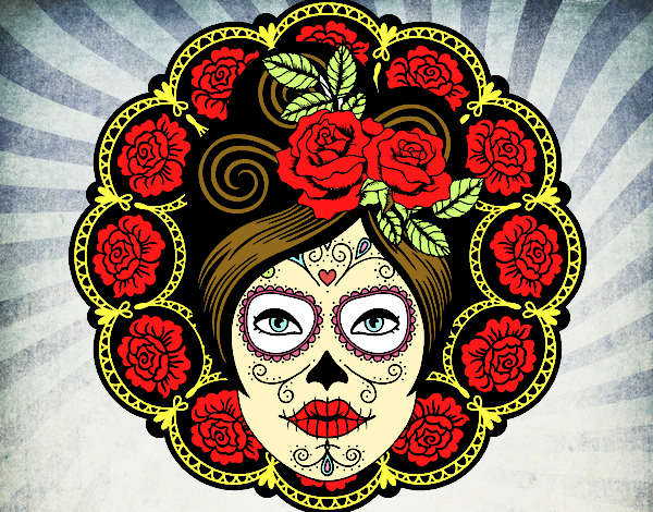 Calavera mejicana femenina