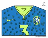 Camiseta del mundial de fútbol 2014 de Brasil