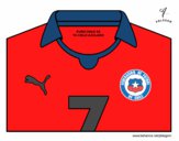 Camiseta del mundial de fútbol 2014 de Chile