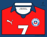 Camiseta del mundial de fútbol 2014 de Chile