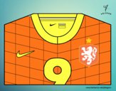 Camiseta del mundial de fútbol 2014 de Holanda