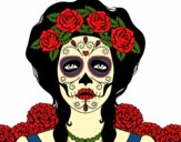 Mujer calavera mejicana