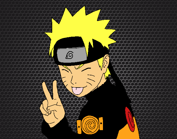 Naruto sacando lengua