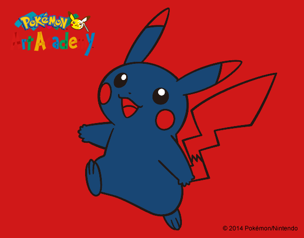 Pikachu en Pokémon Art Academy