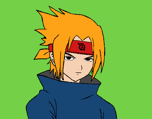 Sasuke enfadado