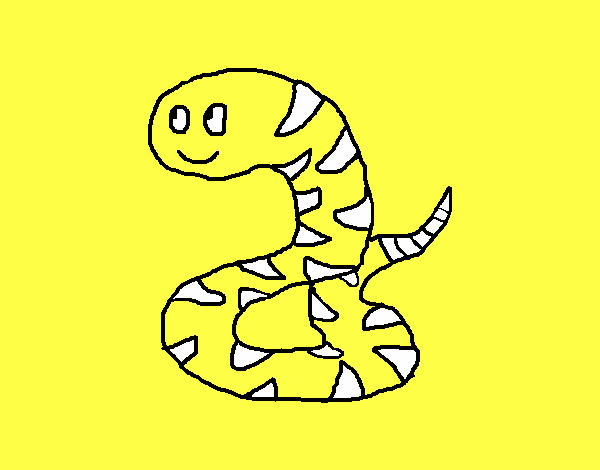 Serpiente feliz