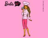 Dibujo Barbie de chef pintado por RocioNayla