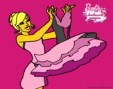 Barbie y su vestido de ballet