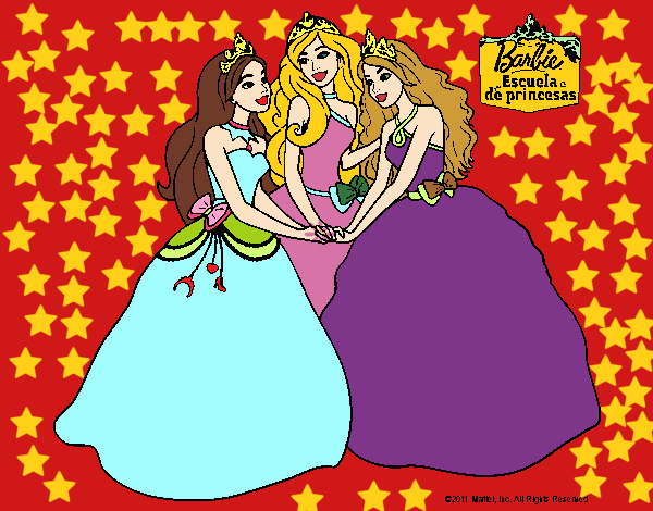 Barbie y sus amigas princesas