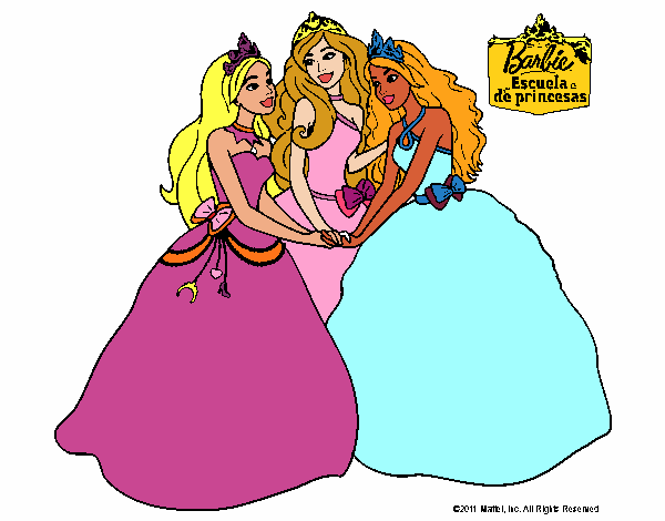 Barbie y sus amigas princesas