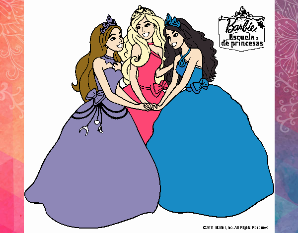 Barbie y sus amigas princesas