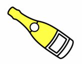 Botella de champagne