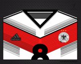 Camiseta del mundial de fútbol 2014 de Alemania