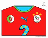 Camiseta del mundial de fútbol 2014 de Argelia