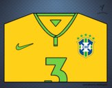 Camiseta del mundial de fútbol 2014 de Brasil