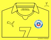 Camiseta del mundial de fútbol 2014 de Chile