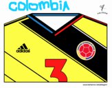 Camiseta del mundial de fútbol 2014 de Colombia