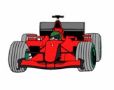 Dibujo Coche de F1 pintado por simonpiti