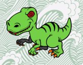 Dinosaurio velociraptor