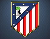 Dibujo Escudo del Club Atlético de Madrid pintado por karyvan