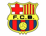 Dibujo Escudo del F.C. Barcelona pintado por ivanpere