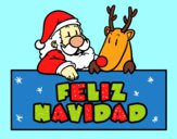 Dibujo Felices navidades pintado por GabyMil