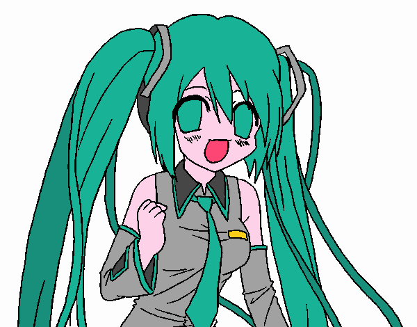 Miku Hatsune vocaloid