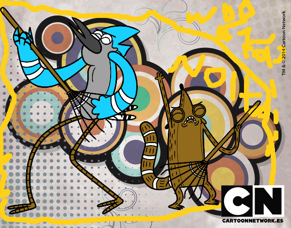 Mordecai y Rigby