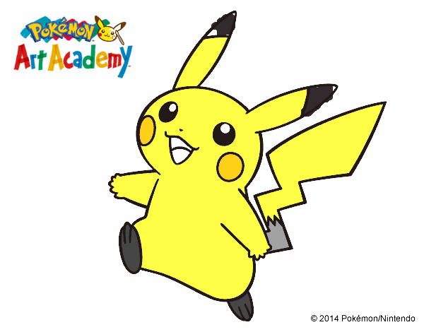 Pikachu en Pokémon Art Academy