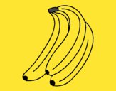Dibujo Plátanos pintado por melanu
