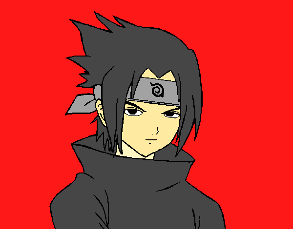 Sasuke enfadado