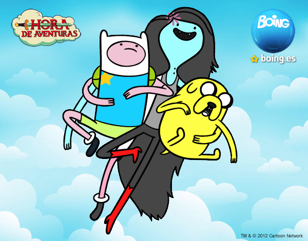 Volando con Marceline