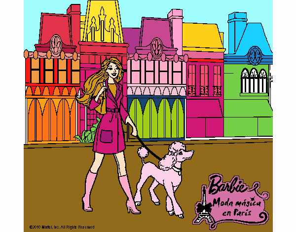 Barbie y su perrita