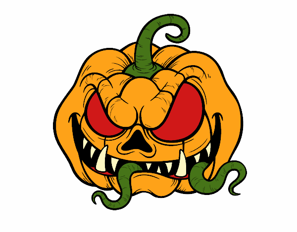 Calabaza terrorífica