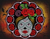 Calavera mejicana femenina