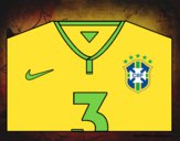 Camiseta del mundial de fútbol 2014 de Brasil